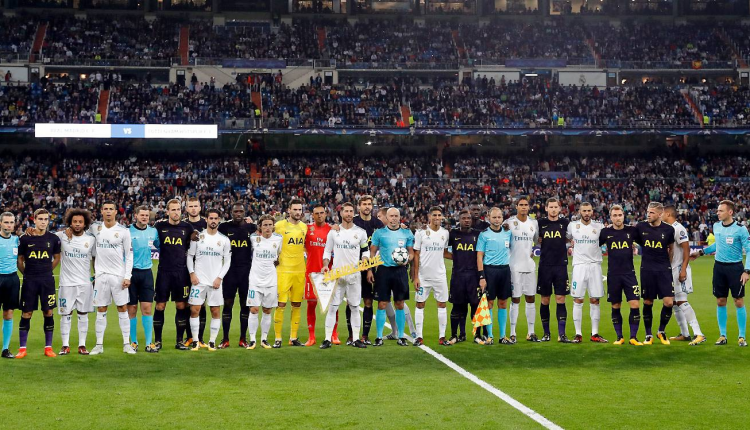 Real Madrid Tottenham jugadores