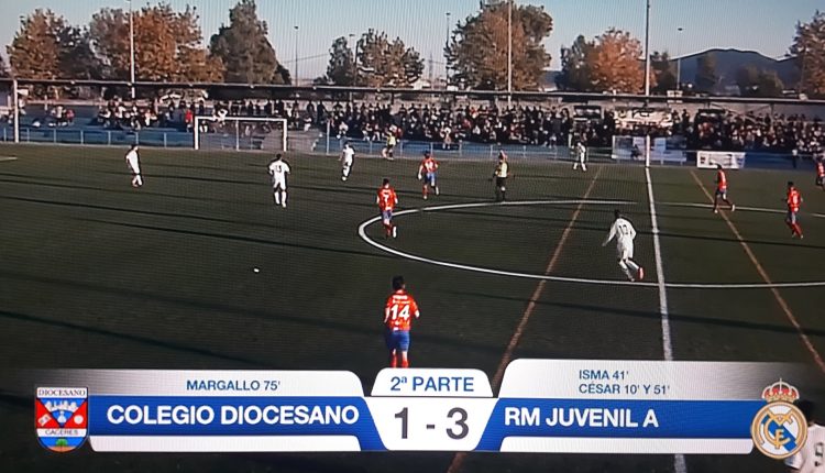 Diocesano 1 Real Madrid Juvenil A 3