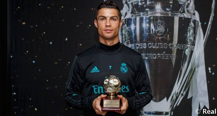 Cristiano Ronaldo premio Real Madrid