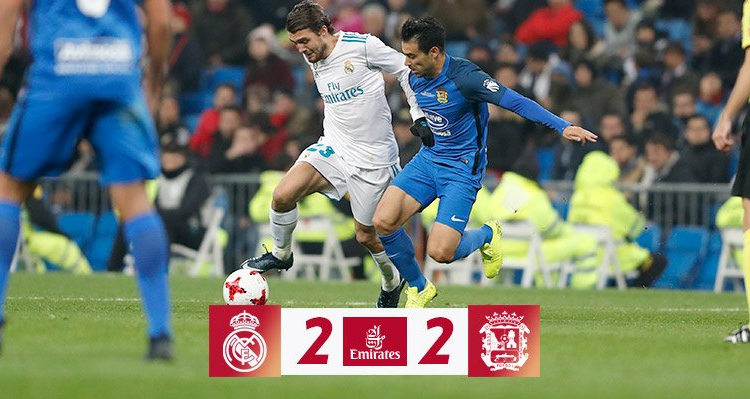 Real Madrid 2 Fuenlabrada 2