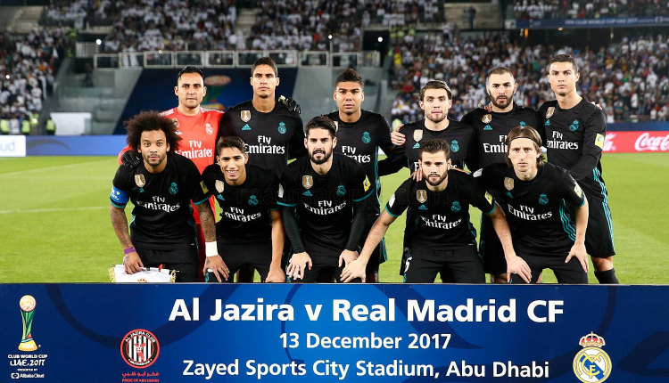 Al Jazira 1 Real Madrid 2