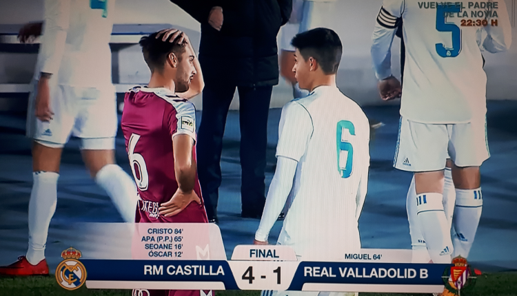 Real Madrid Castilla 4 Valladolid B 1