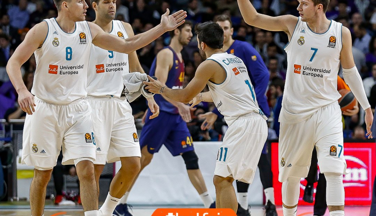 Real Madrid 87 Barcelona 75