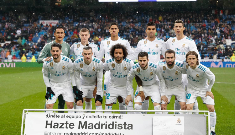 Real Madrid 0 Villarreal 1 XI