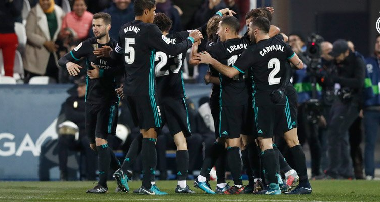 Leganés 0 Real Madrid 1 2018