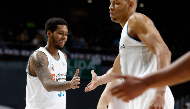 Real Madrid Bilbao Basket Thompkins Tavares