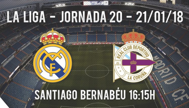 Real Madrid Deportivo La Coruña 2018