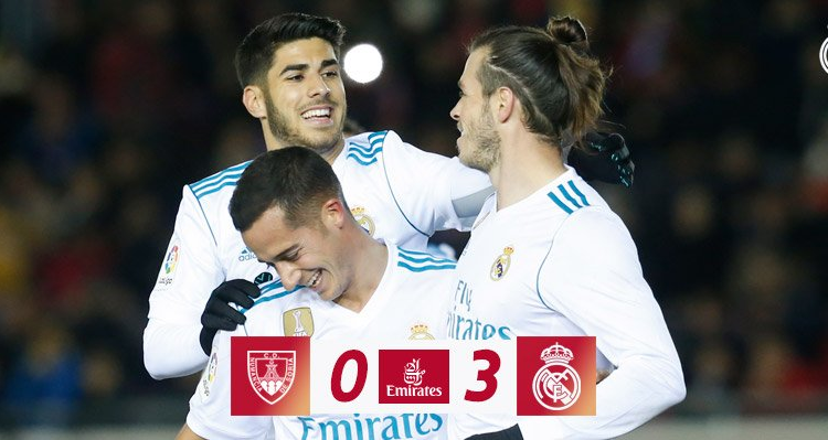 Numancia 0 Real Madrid 3