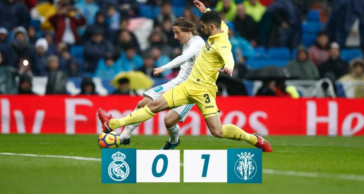 Real Madrid 0 Villarreal 1