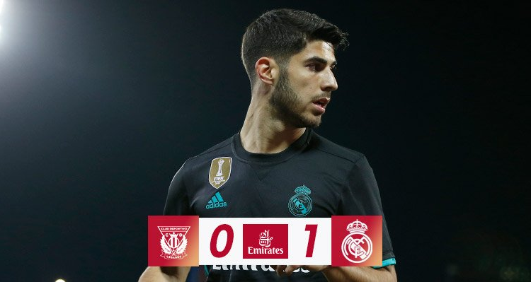 Leganés 0 Real Madrid 1