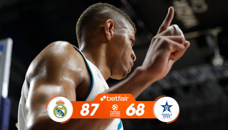 Real Madrid 87 Efes 68