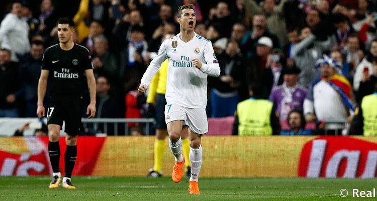 Cristiano Ronaldo Real Madrid PSG