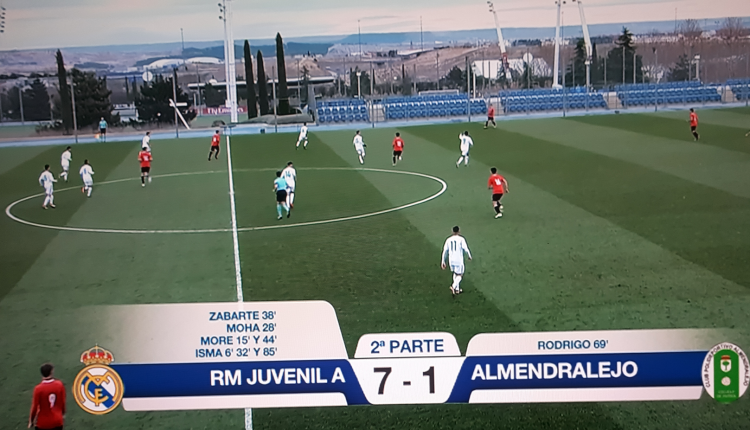 Real Madrid Juvenil A 7 Almendralejo 1