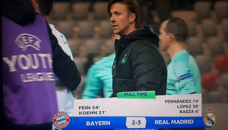 Bayern 2 Real Madrid Juvenil A 3 Youth League