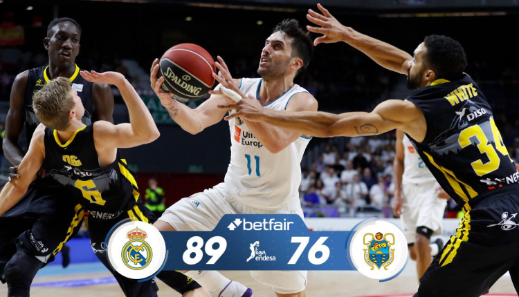 Real Madrid 89 Tenerife 76