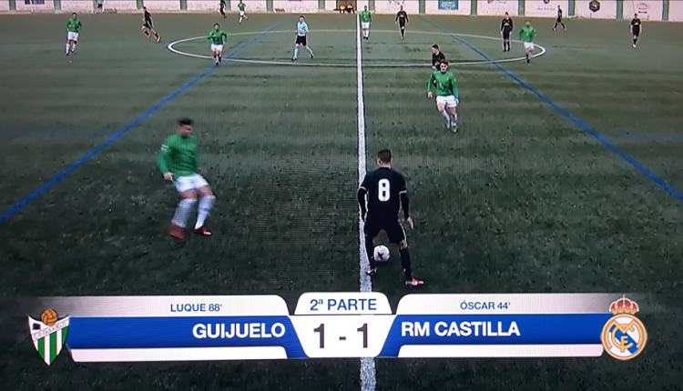 Guijuelo 1 Real Madrid Castilla 1