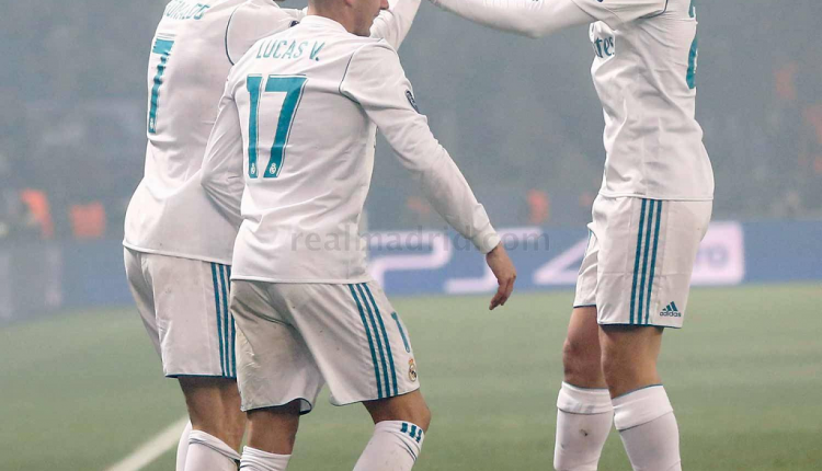 PSG 1 Real Madrid 2 Cristiano Lucas Asensio