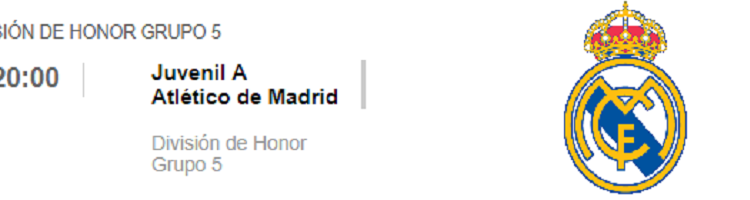 Real Madrid Juvenil A Atlético de Madrid 2018