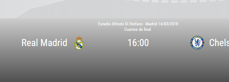 Real Madrid Chelsea Youth League 2018
