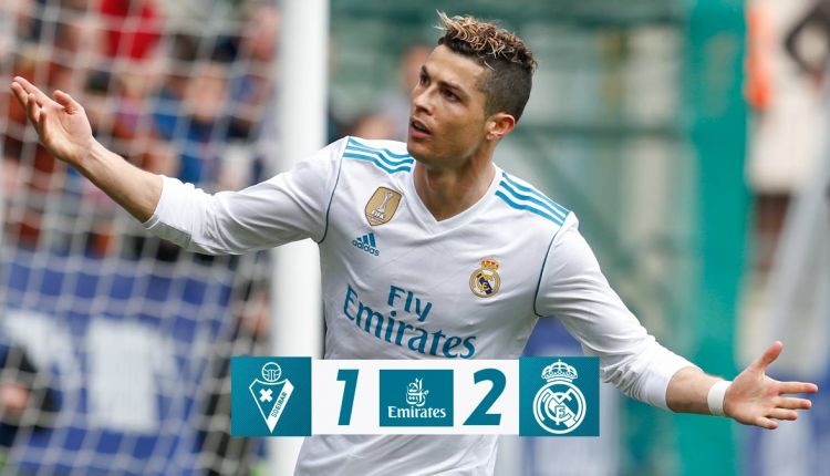 Éibar 1 Real Madrid 2