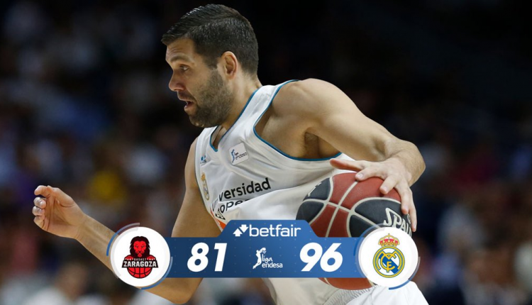 Tecnyconta Zaragoza 81 Real Madrid 96
