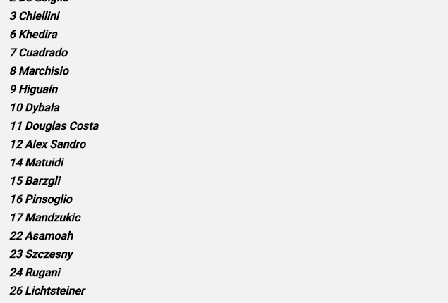 Juventus Real Madrid 2018