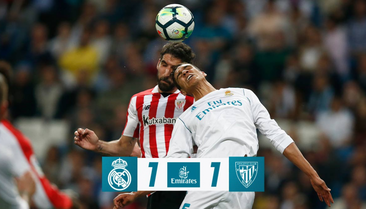 Real Madrid 1 Athletic 1 2018