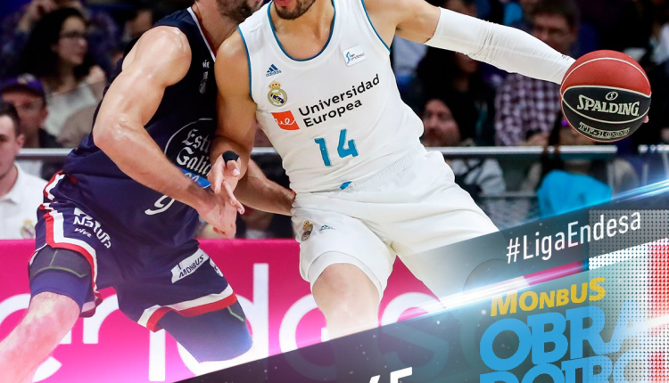 Real Madrid 78 Monbus Obradoiro 65 2018