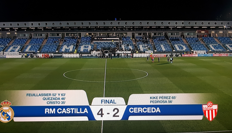 Real Madrid Castilla 4 Cerceda 2 2018