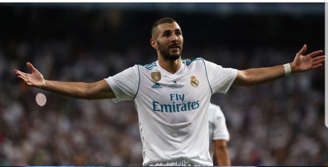 Benzema Real Madrid 2 Bayern 2 2018