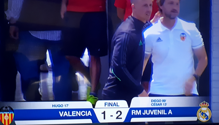 Valencia 1 Real Madrid Juvenil A 2 2018
