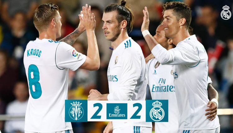 Villarreal 2 Real Madrid 2 2018