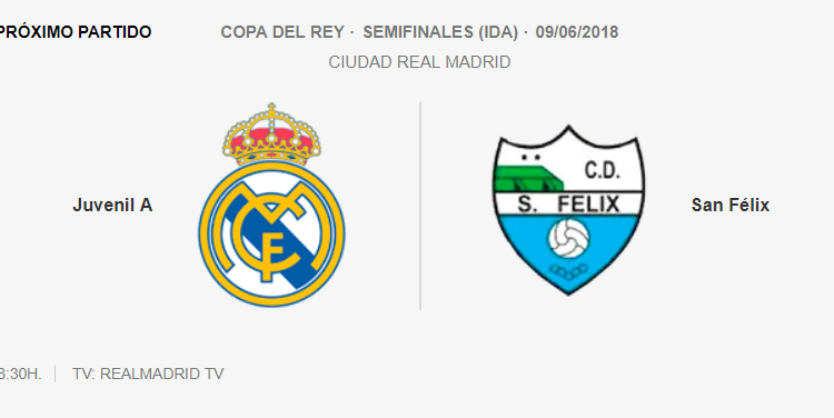 Real Madrid Juvenil A San Félix