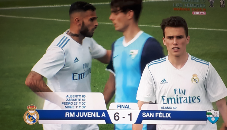Real Madrid Juvenil A 6 San Félix 1