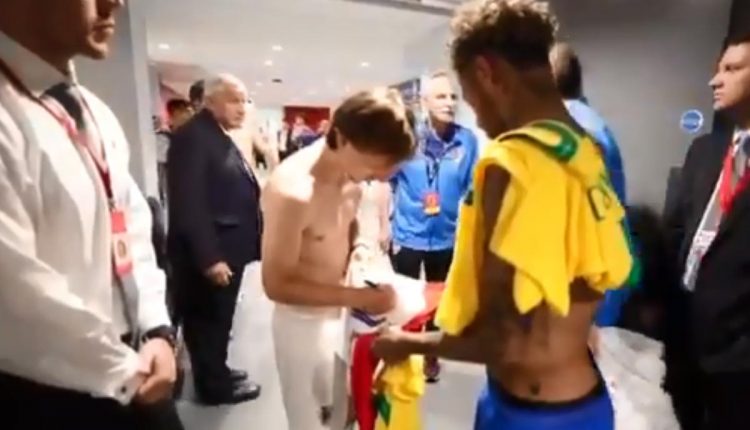 Neymar Modric selección 2018