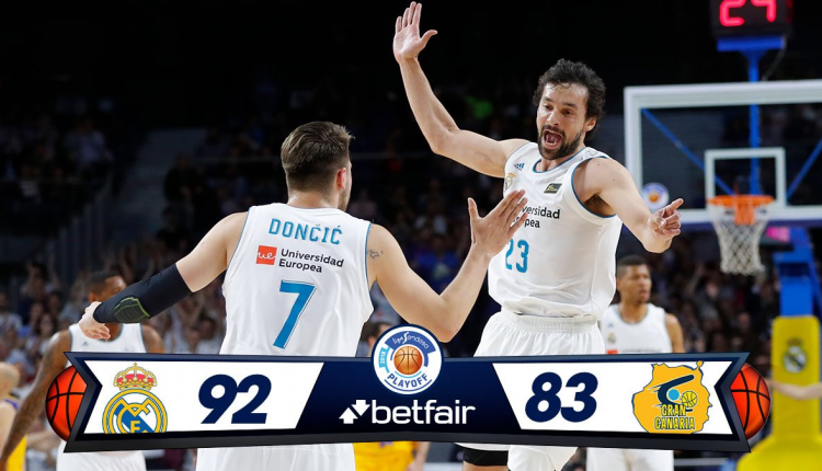 Real Madrid 92 Gran Canaria 83 2018