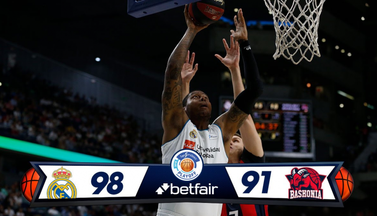 Real Madrid 98 Baskonia 91 2018