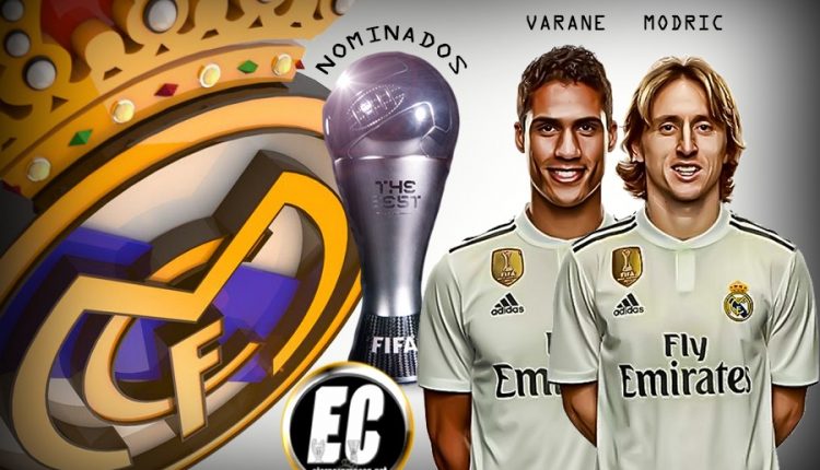 Varane Modric nominados The Best 2018
