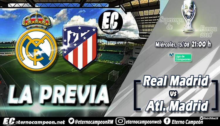 Real Madrid Atlético Supercopa 2018