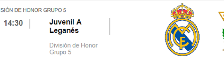 Real Madrid Juvenil A Leganés J5 2018 DH