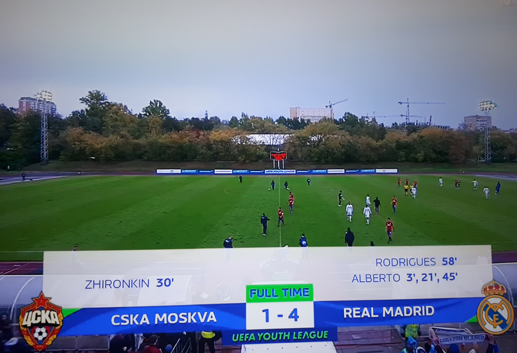 CSKA Moscú Real Madrid Juvenil A 2018