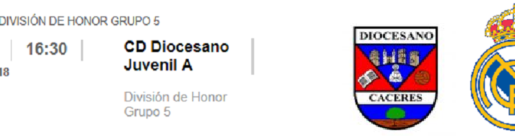 CD Diocesano Real Madrid Juvenil A DH 2018 J8
