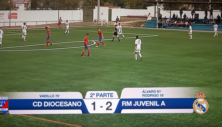 CD Diocesano 1 Real Madrid Juvenil A 2 DH 2018