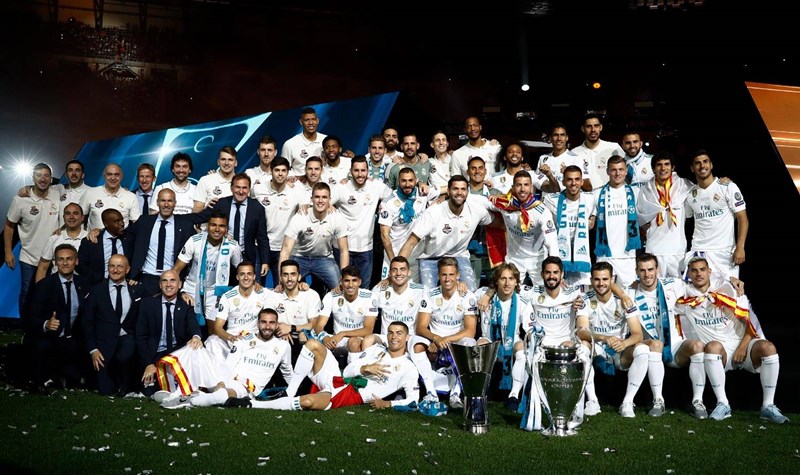 Real Madrid Champions Euroleague 2018 Bernabéu
