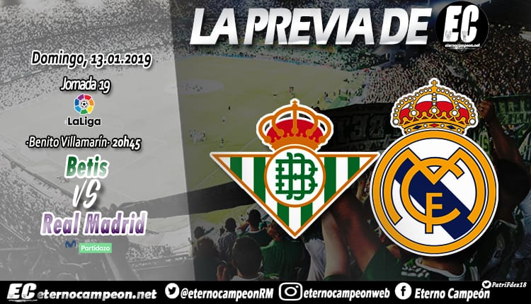 Betis Real Madrid Liga J19 2019
