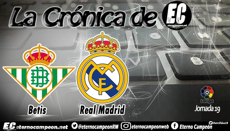 Betis Real Madrid Liga J19 2019