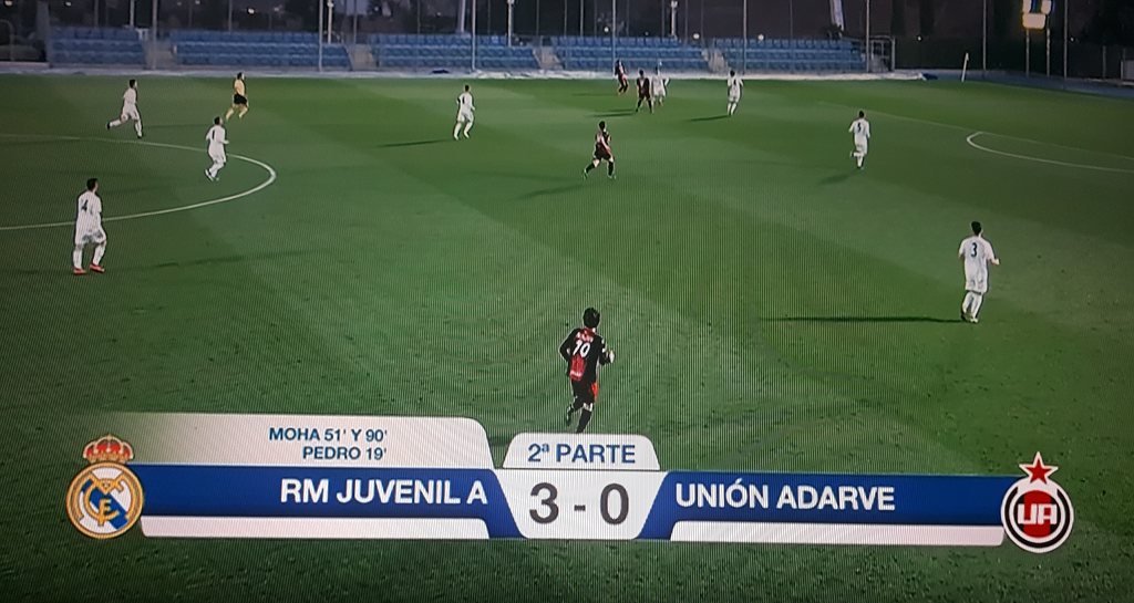 Real Madrid Juvenil A 3 Unión Adarve 0 J19 DH G5 2019