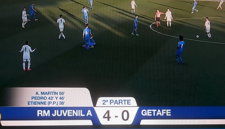 Real Madrid Juvenil A 4 Getafe 0 DH G5 J21 2019