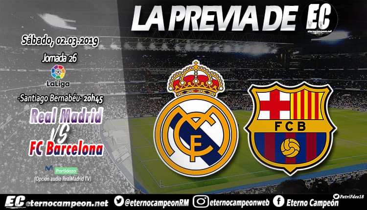 Real Madrid Barcelona Liga J26 2019