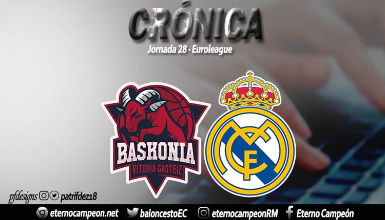 Baskonia Real Madrid Euroleague J28 2019